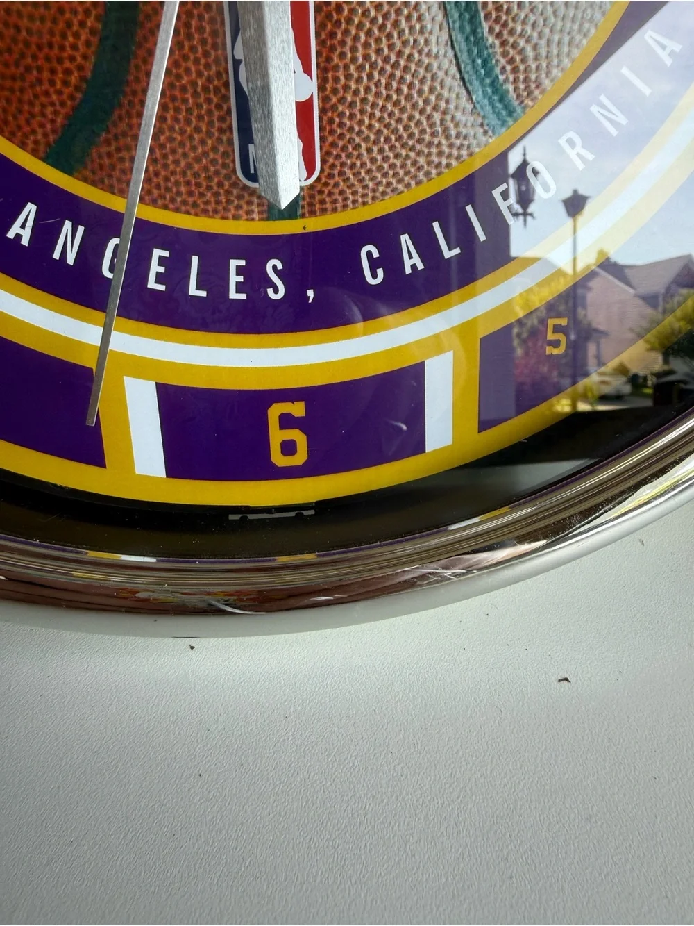 🏀 NBA Lakers Wall Clock - Official Team Design